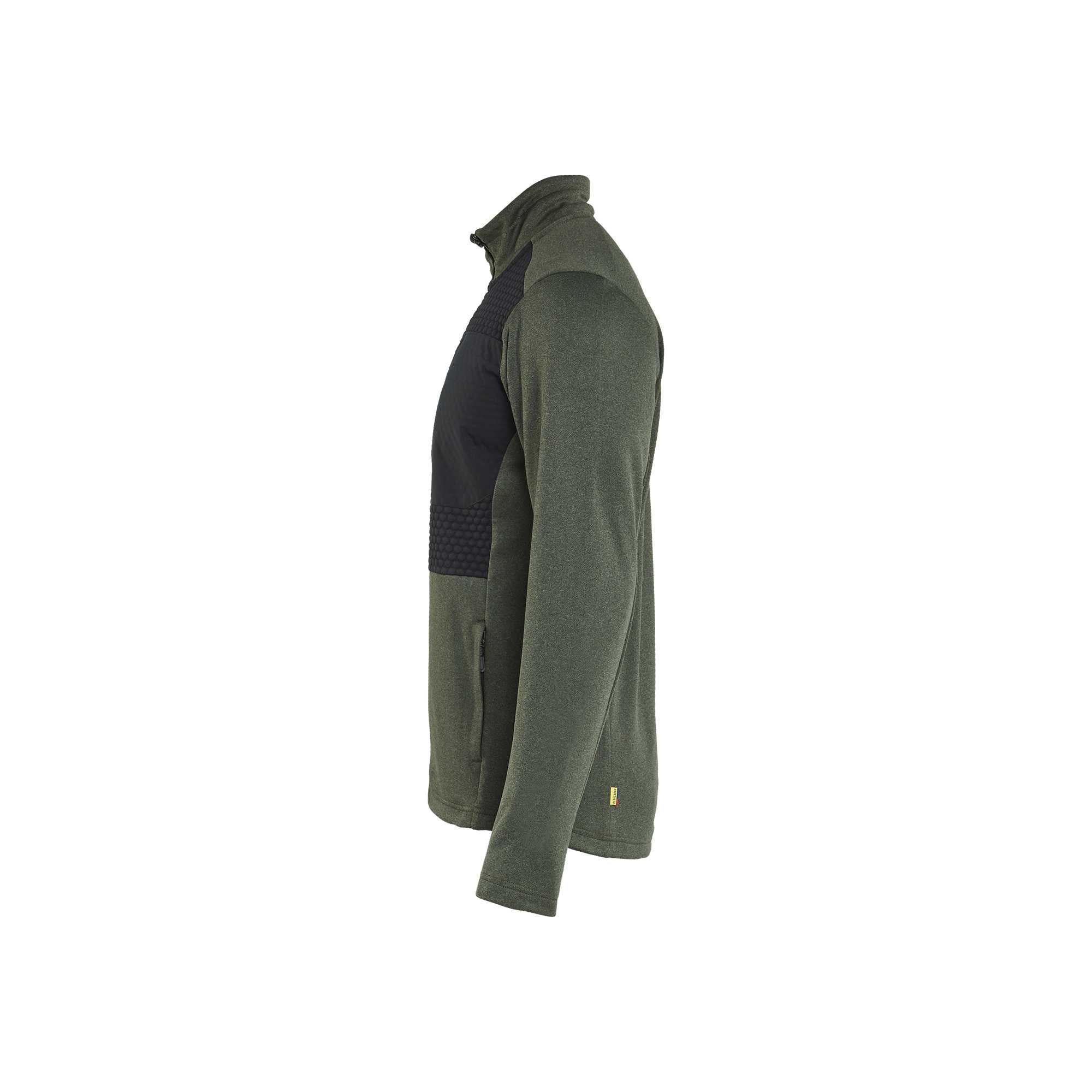 BLAKLADER 35482533 Sweatshirt Full Zip Work Sweatshirt MEN - Pique Fleece